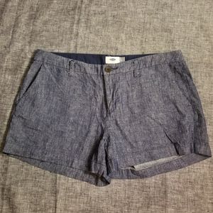Old Navy linen cotton blend shorts